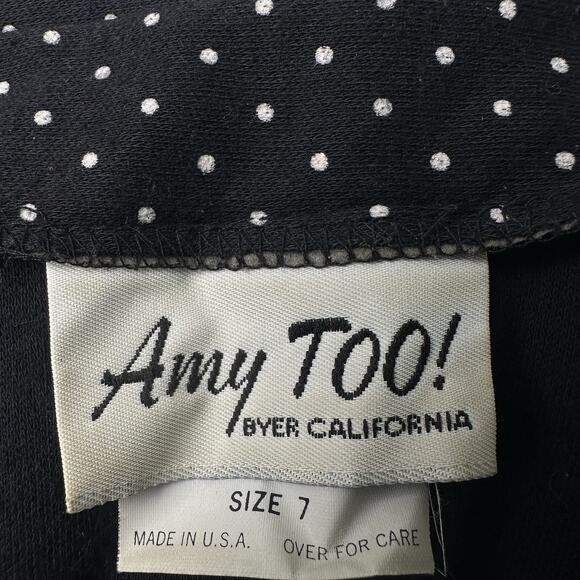 Amy Too! Girl’s Size 7 3/4 Sleeve Dress In Polka Dot Floral Skirt With Tulle. - Picture 13 of 14
